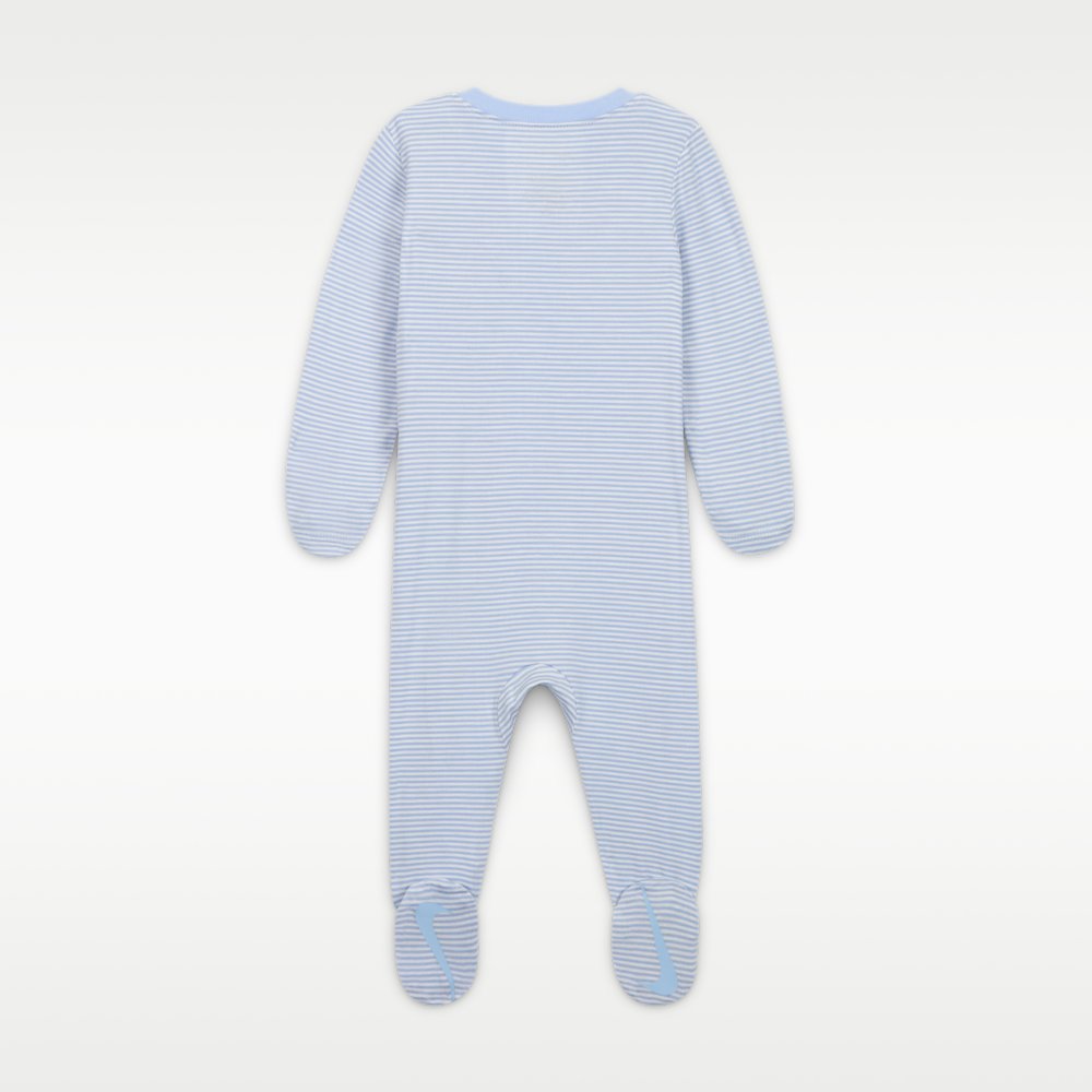 Nike Baby Striped Footed Coverall
