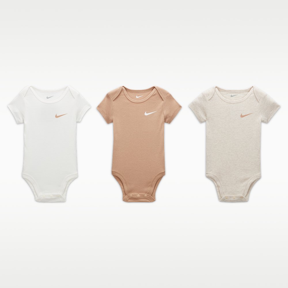 Nike Mini Me Baby (0-6M) Bodysuits (3-Pack)