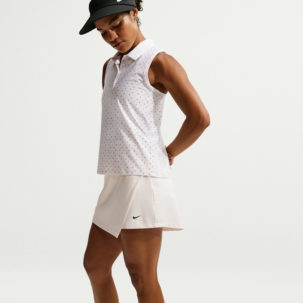 Nike Victory Women's Dri-FIT Sleeveless Printed Golf Polo