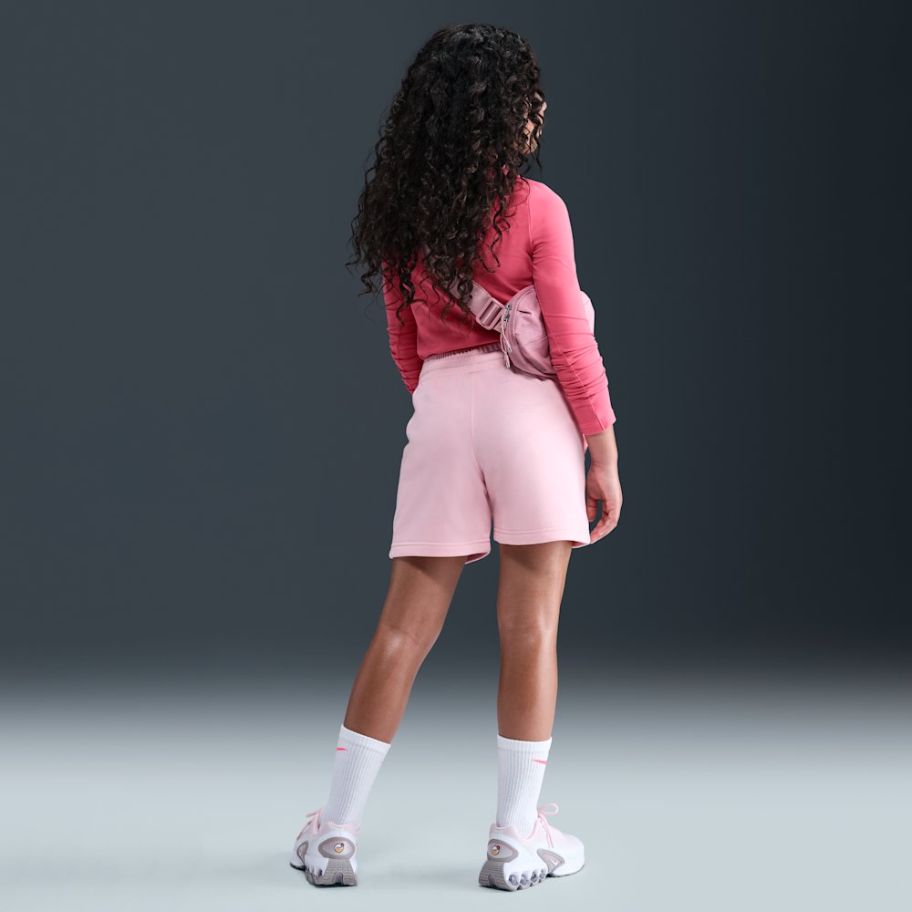 Nike Sportswear Club Fleece Big Kids' (Girls') 5" French Terry Shorts