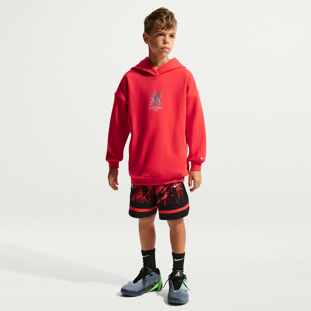 Nike Ja Big Kids' Club Fleece Oversized Hoodie
