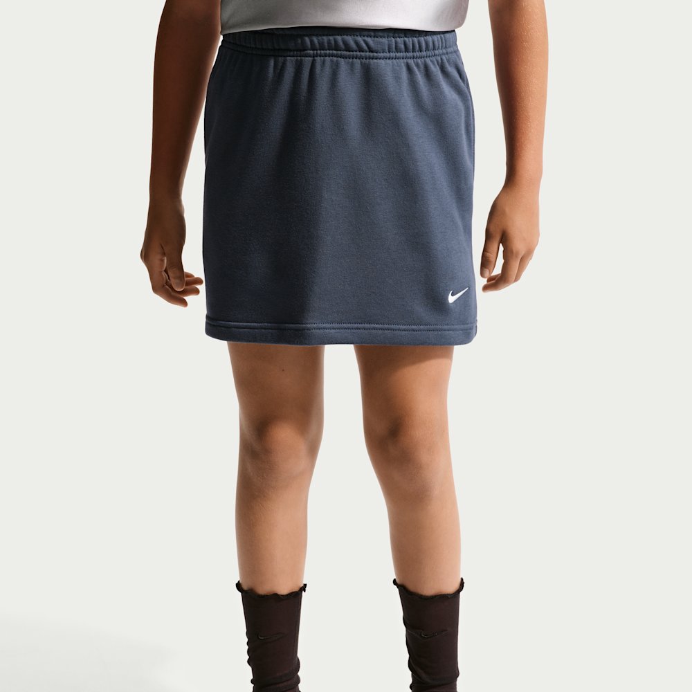 Nike Sportswear Studio Fleece Big Kids' (Girls') French Terry Skirt