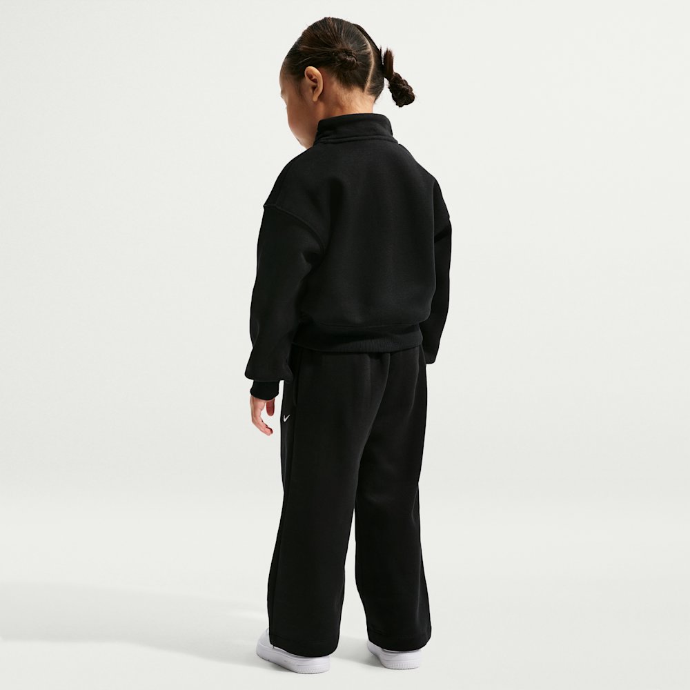Nike Sportswear Little Kids' Studio Fleece Half-Zip and Pants Set