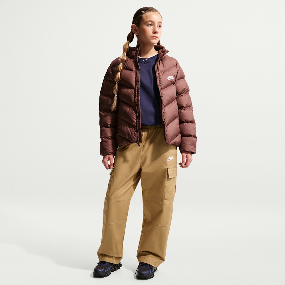 Nike Sportswear All Day Play Big Kids' Therma-FIT Loose-Fit Puffer Jacket