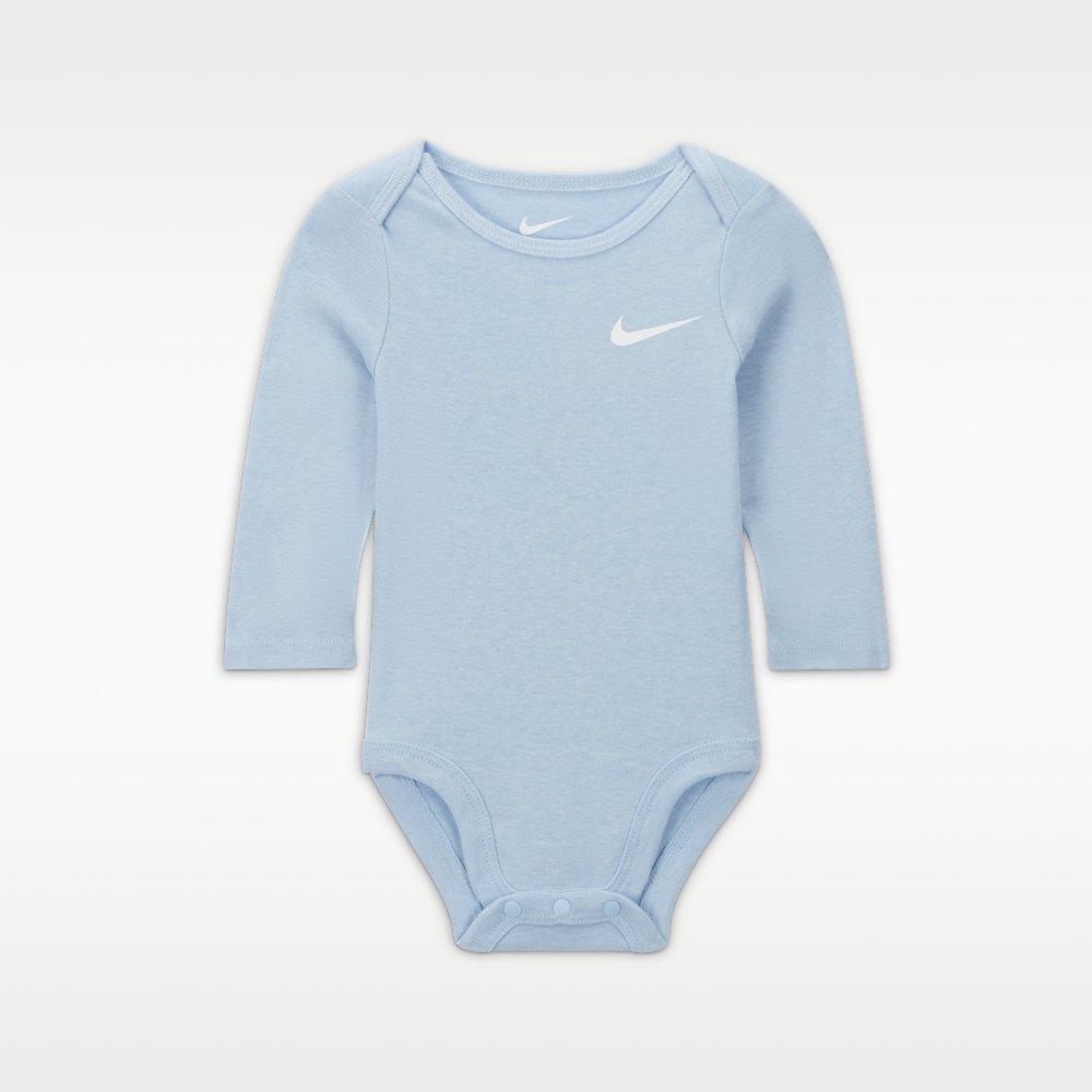 Nike Baby Essentials Baby (0-6M) 3-Piece Bodysuit and Pants Set