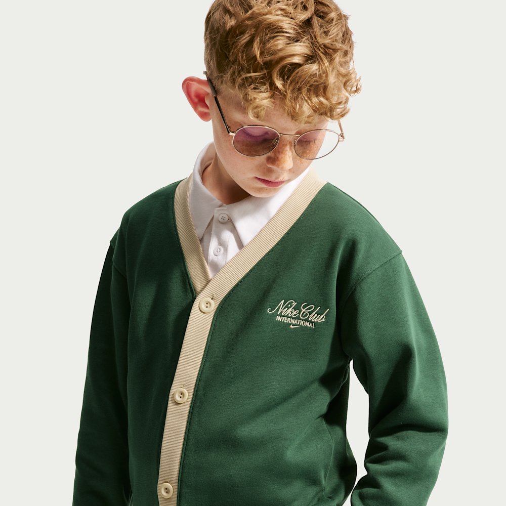 Nike Sportswear Club Big Kids' Cardigan