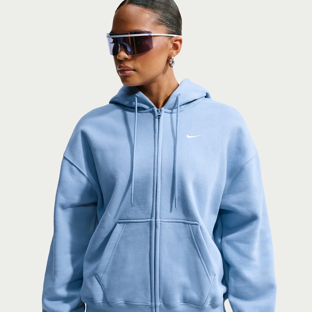 Nike Studio Fleece Medium Weight Women's Oversized Full-Zip Hoodie