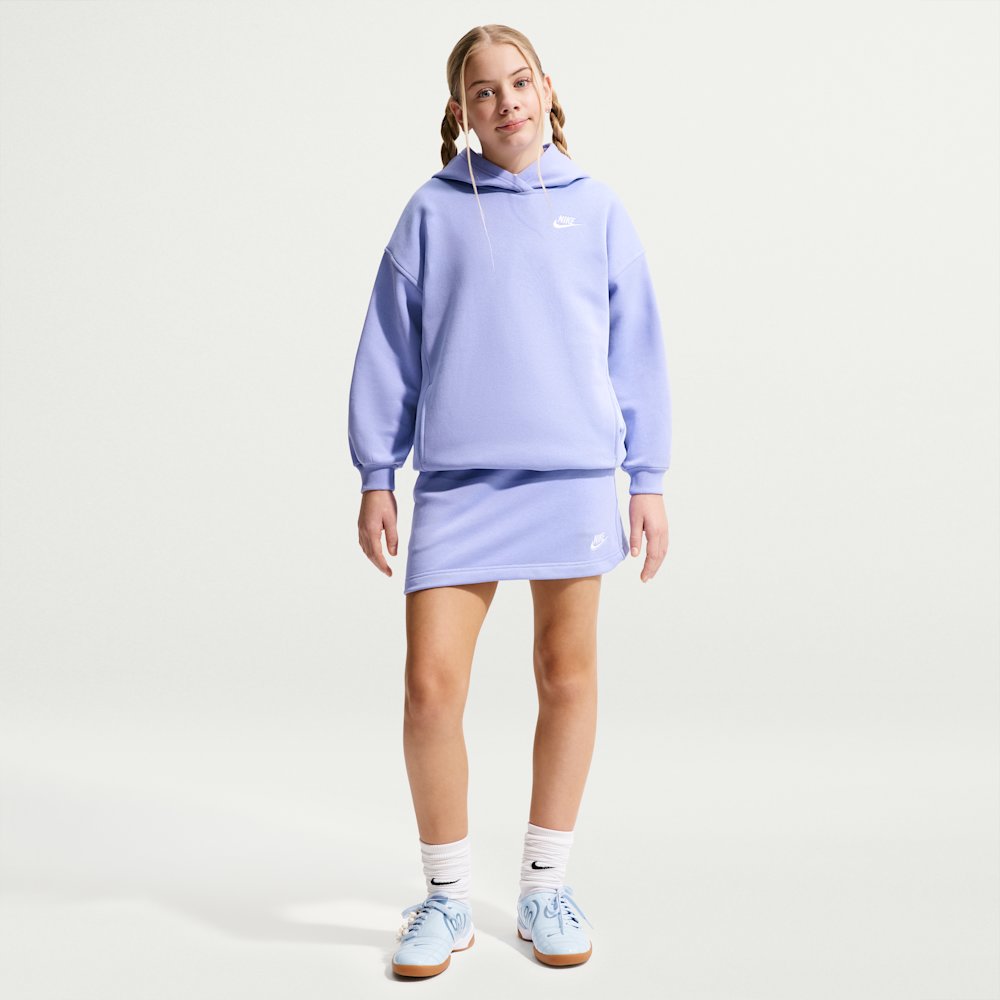 Nike Sportswear Club Fleece Big Kids' Oversized Pullover Hoodie