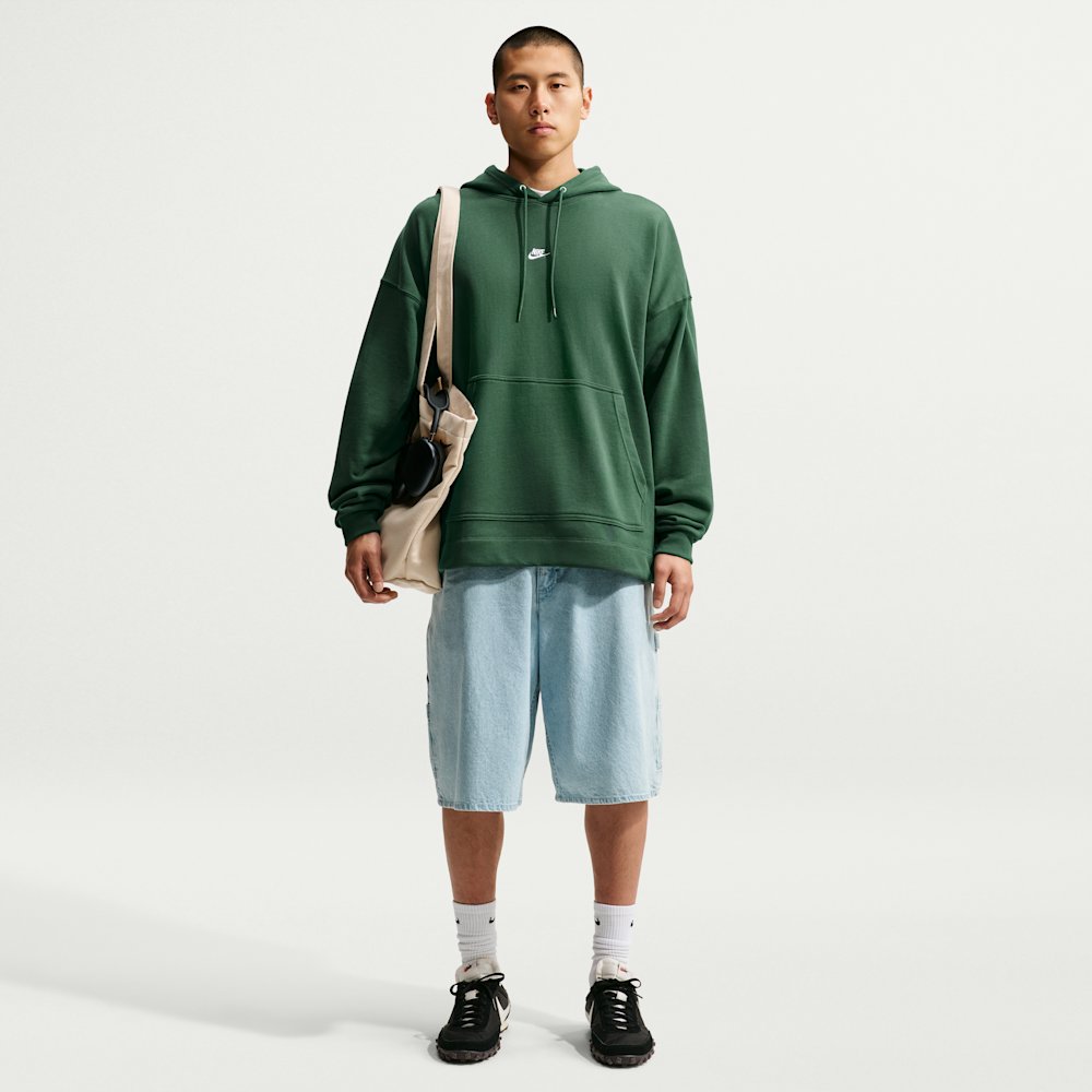 Nike Sportswear Club Men's Oversized French Terry Pullover Hoodie
