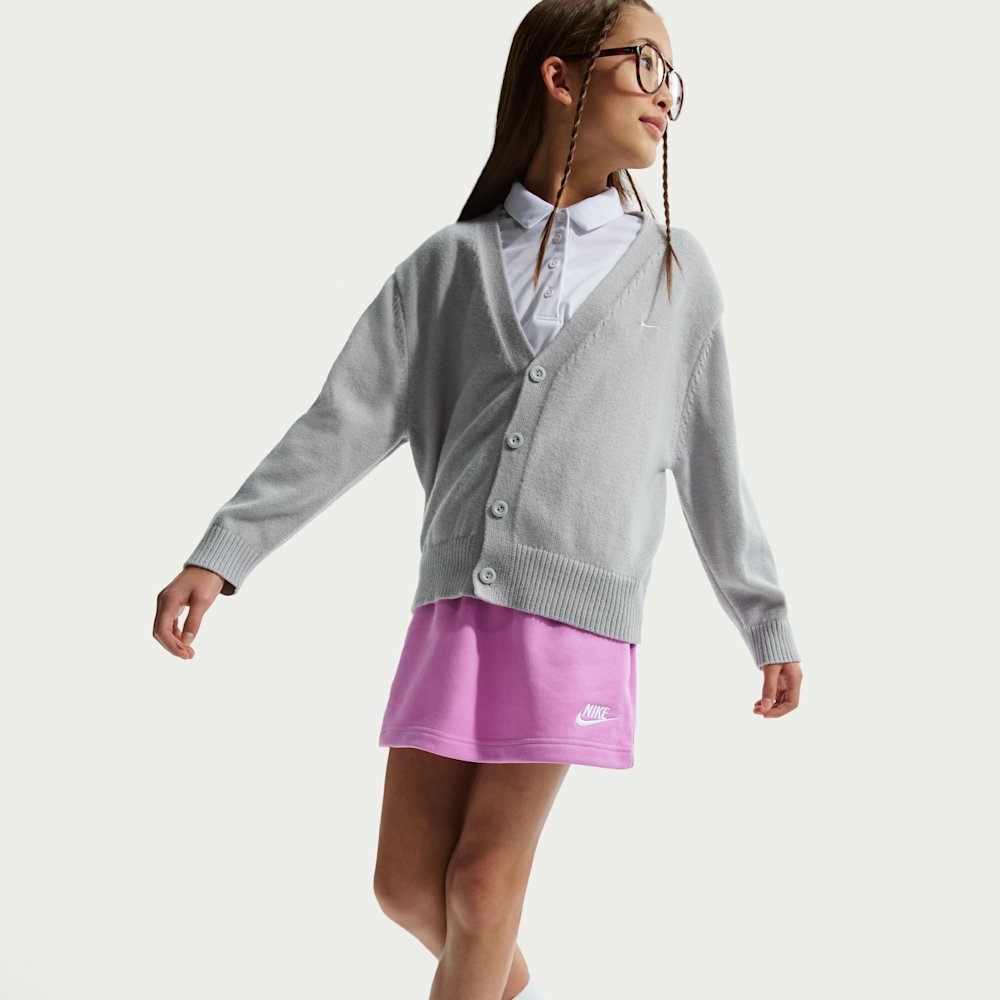 Nike Sportswear Club Big Kids' (Girls') French Terry Skirt