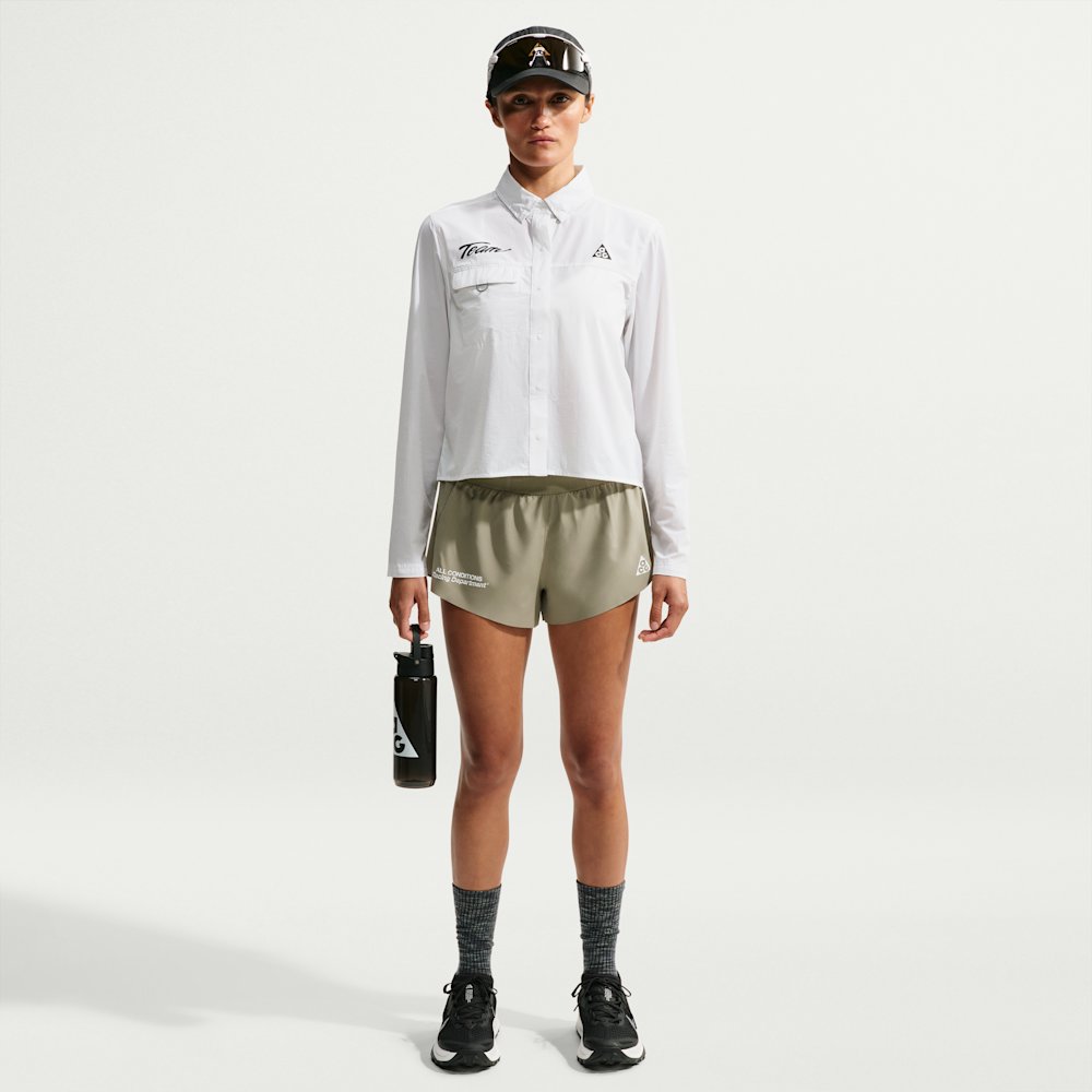 Nike ACG Aireez Women's Button-Up Long-Sleeve Graphic Trail Running Top