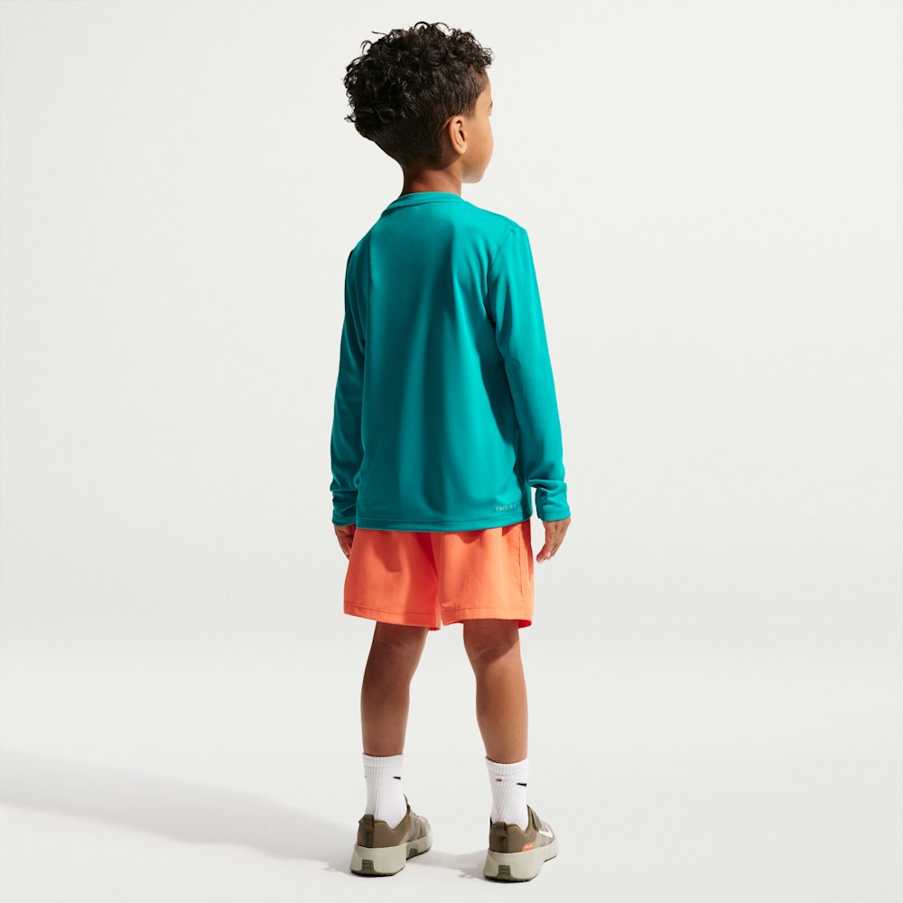 Nike Little Kids' Dri-FIT Graphic Long-Sleeve T-Shirt