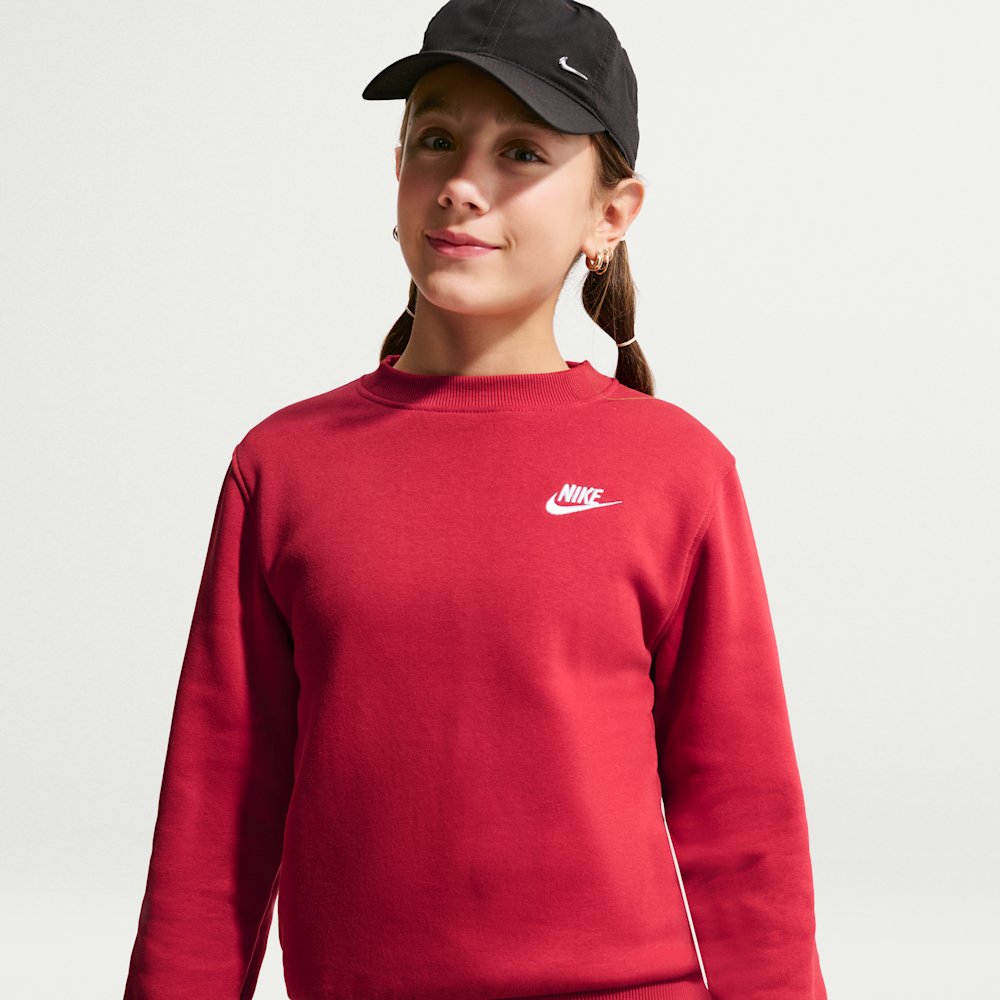 Nike Sportswear Club Fleece Big Kids' Sweatshirt