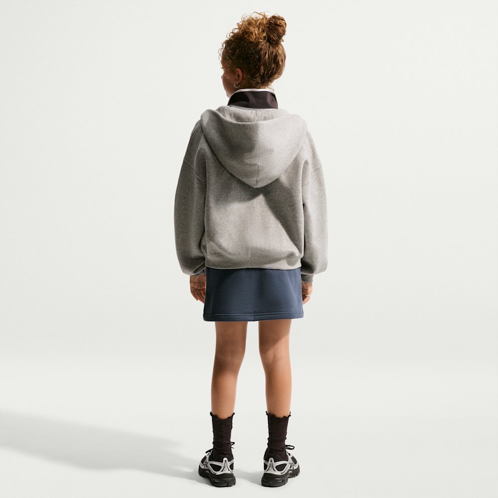 Nike Sportswear Studio Fleece Big Kids' (Girls') French Terry Skirt