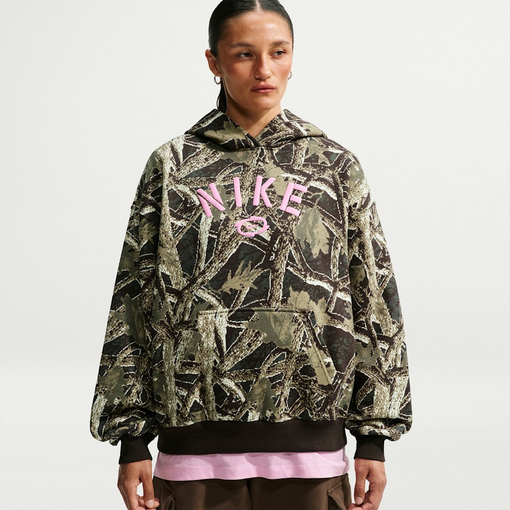 Nike Studio Fleece Medium Weight Women's Oversized Pullover Hoodie