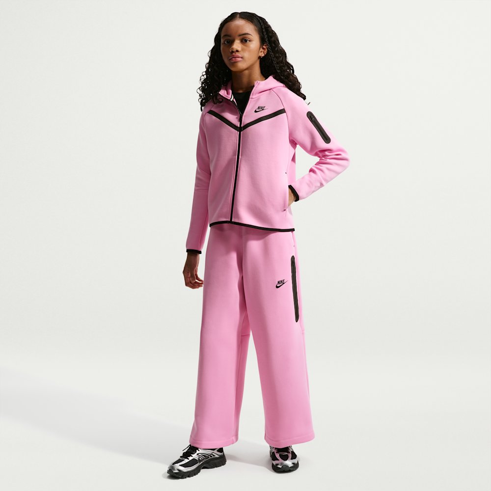 Nike Sportswear Tech Fleece Girls' Full-Zip Hoodie