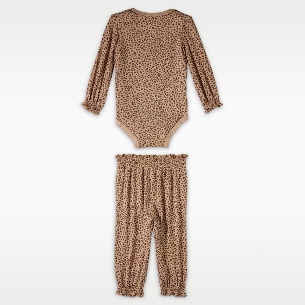 Nike Essentials Baby (0-6M) Mini Spot Printed 2-Piece Set