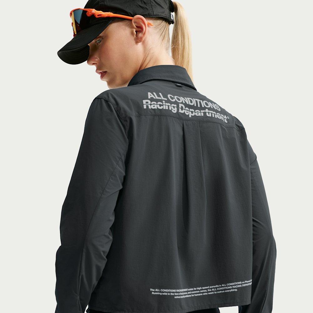 Nike ACG Aireez Women's Button-Up Long-Sleeve Graphic Trail Running Top
