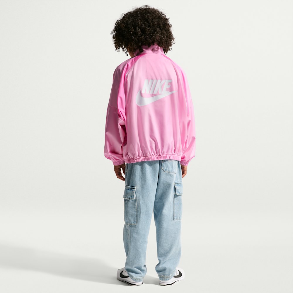 Nike Little Kids' Colorblocked Hoodless Jacket