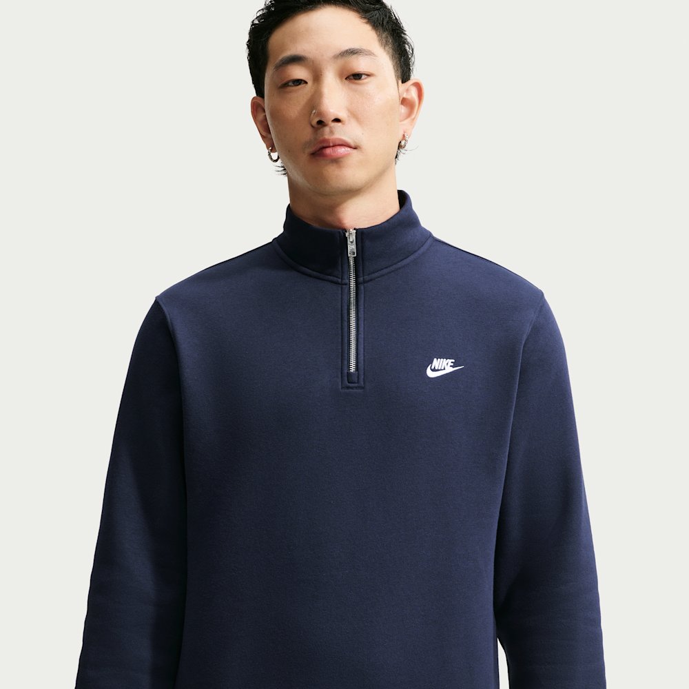Nike Sportswear Club Men's 1/2-Zip Fleece Top