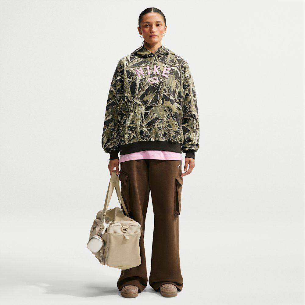 Nike Studio Fleece Medium Weight Women's Oversized Pullover Hoodie
