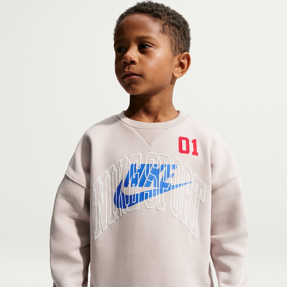 Nike Sportswear Little Kids' Multisport 2-Piece Fleece Crew Set