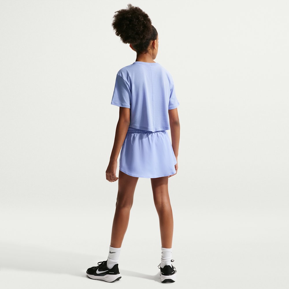 Nike One Big Kids' (Girls') Dri-FIT High-Waisted Skort