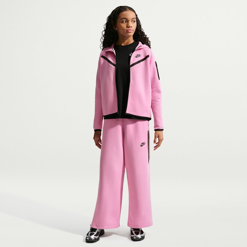 Nike Tech Fleece Big Kids' (Girls') Wide-Leg Pants