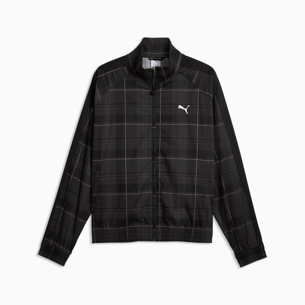 PUMA T7 Relaxed Tartan Men's Track Jacket