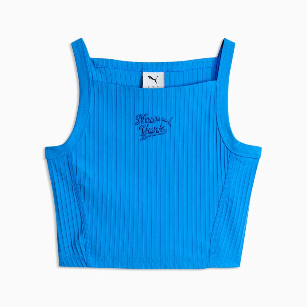PUMA NYC Women's Ribbed Graphic Tank Top