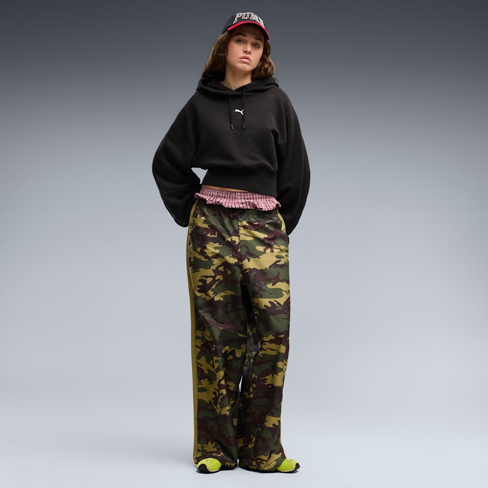 PUMA Essentials Women's Cropped Balloon Sleeve Hoodie