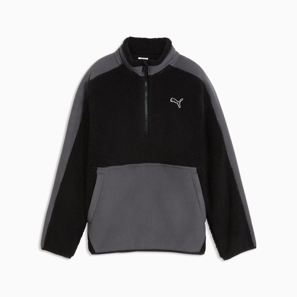 PUMA Elevated Essentials Winterized Big Kids' Half-Zip Hoodie