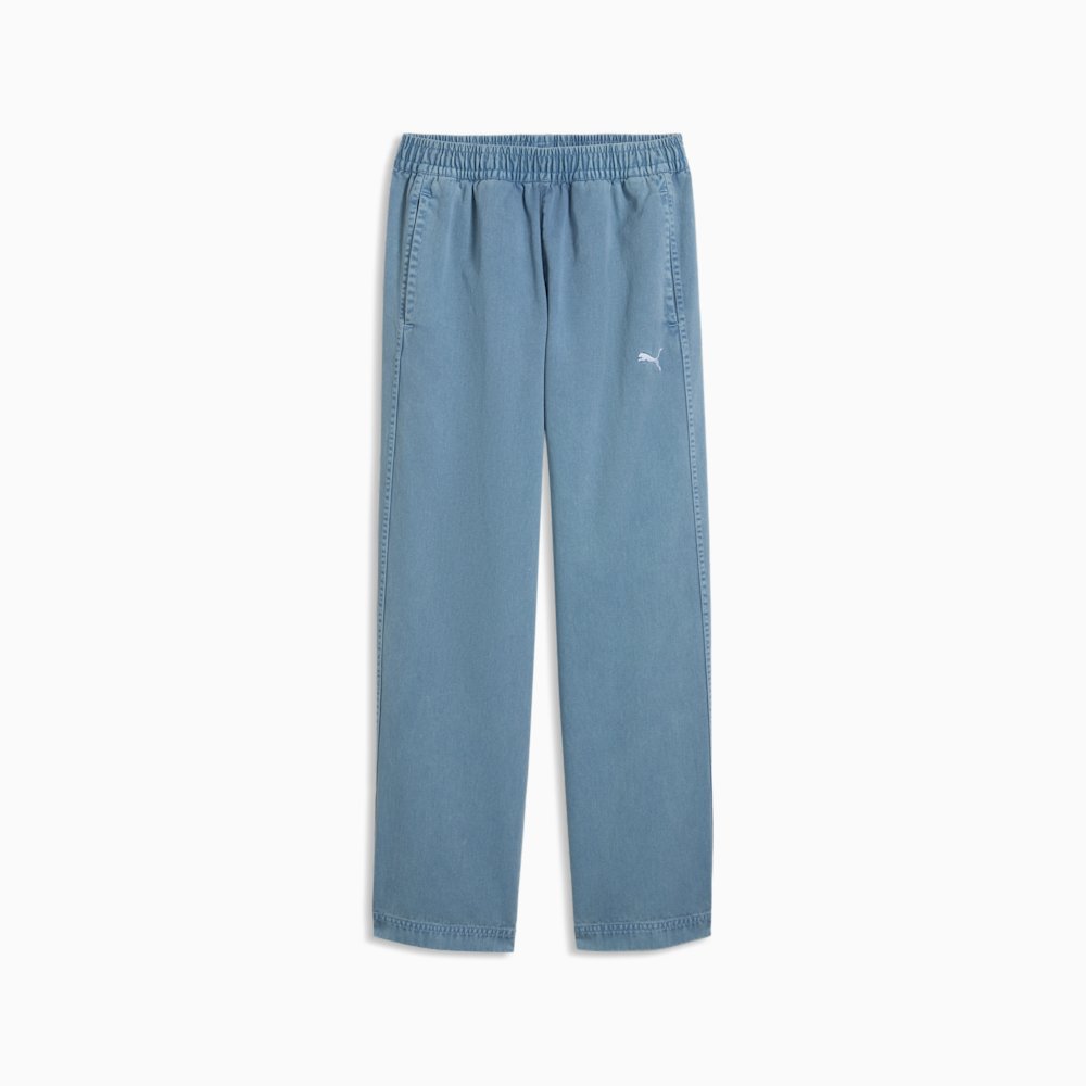 PUMA T7 Big Kids' Relaxed Washed Twill Pants