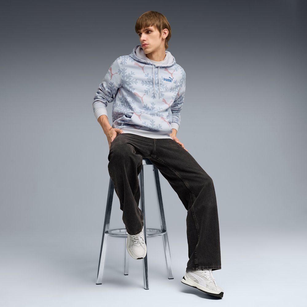 PUMA Essentials Logo Lab Men's Holiday Hoodie