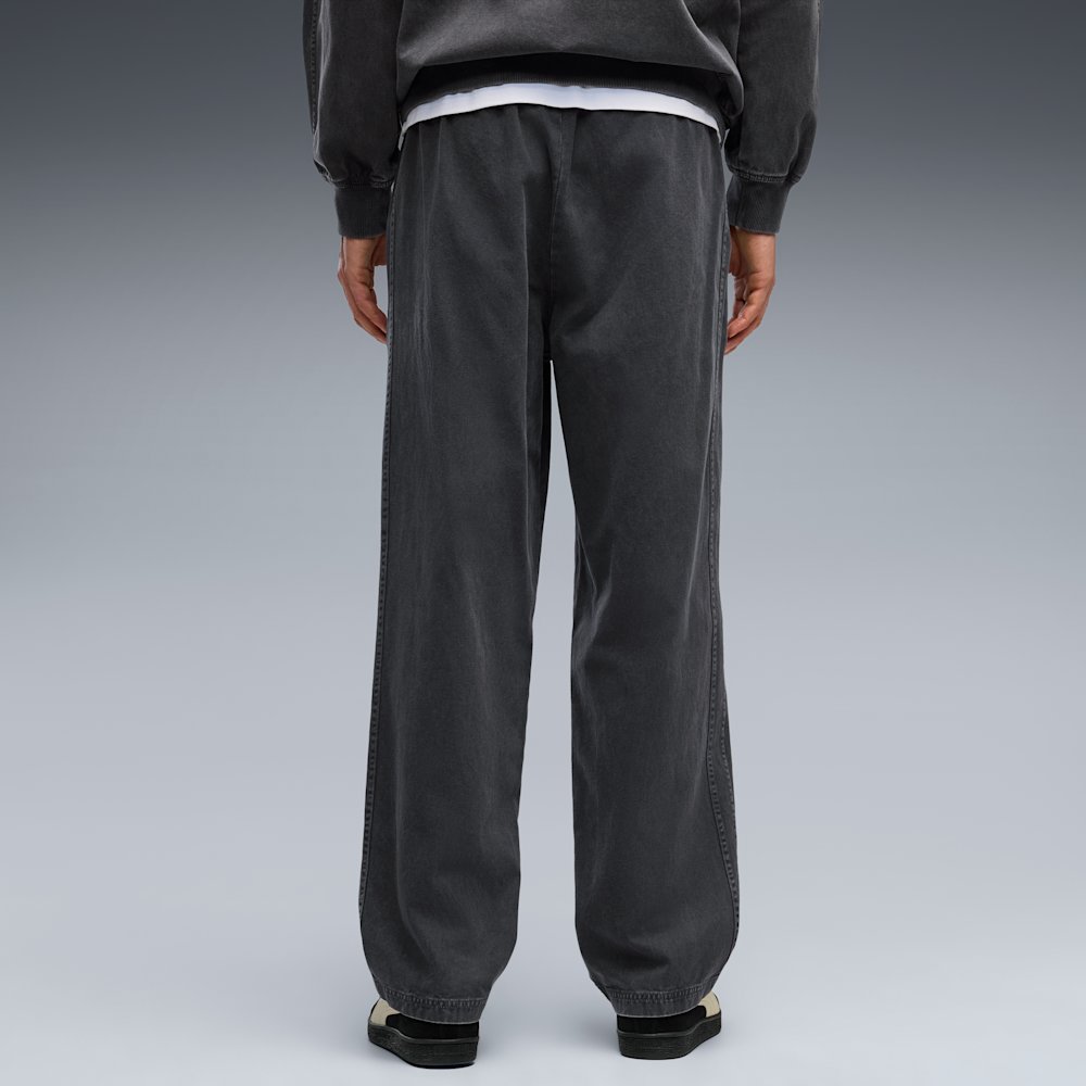 PUMA Relaxed Washed Twill Track Pants