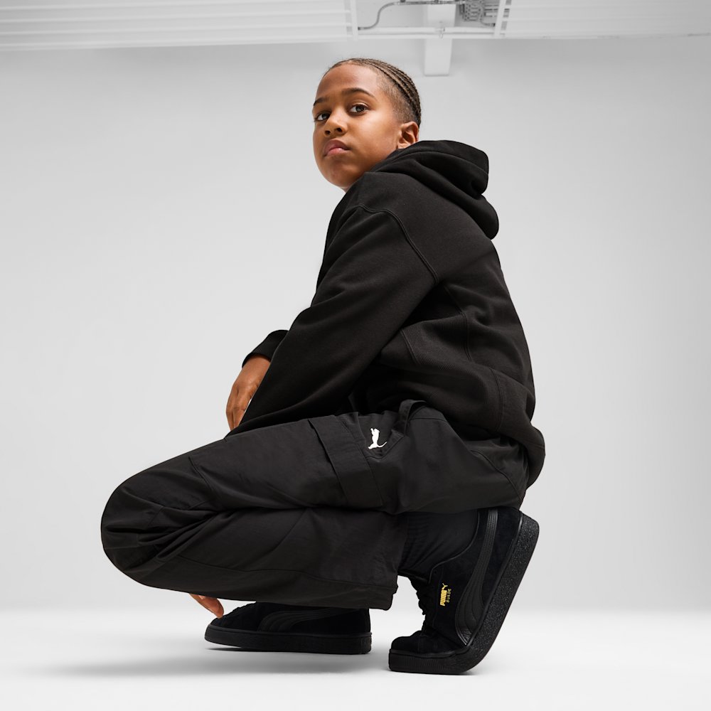 PUMA Wardrobe Essentials Big Kids' Relaxed Cargo Pants