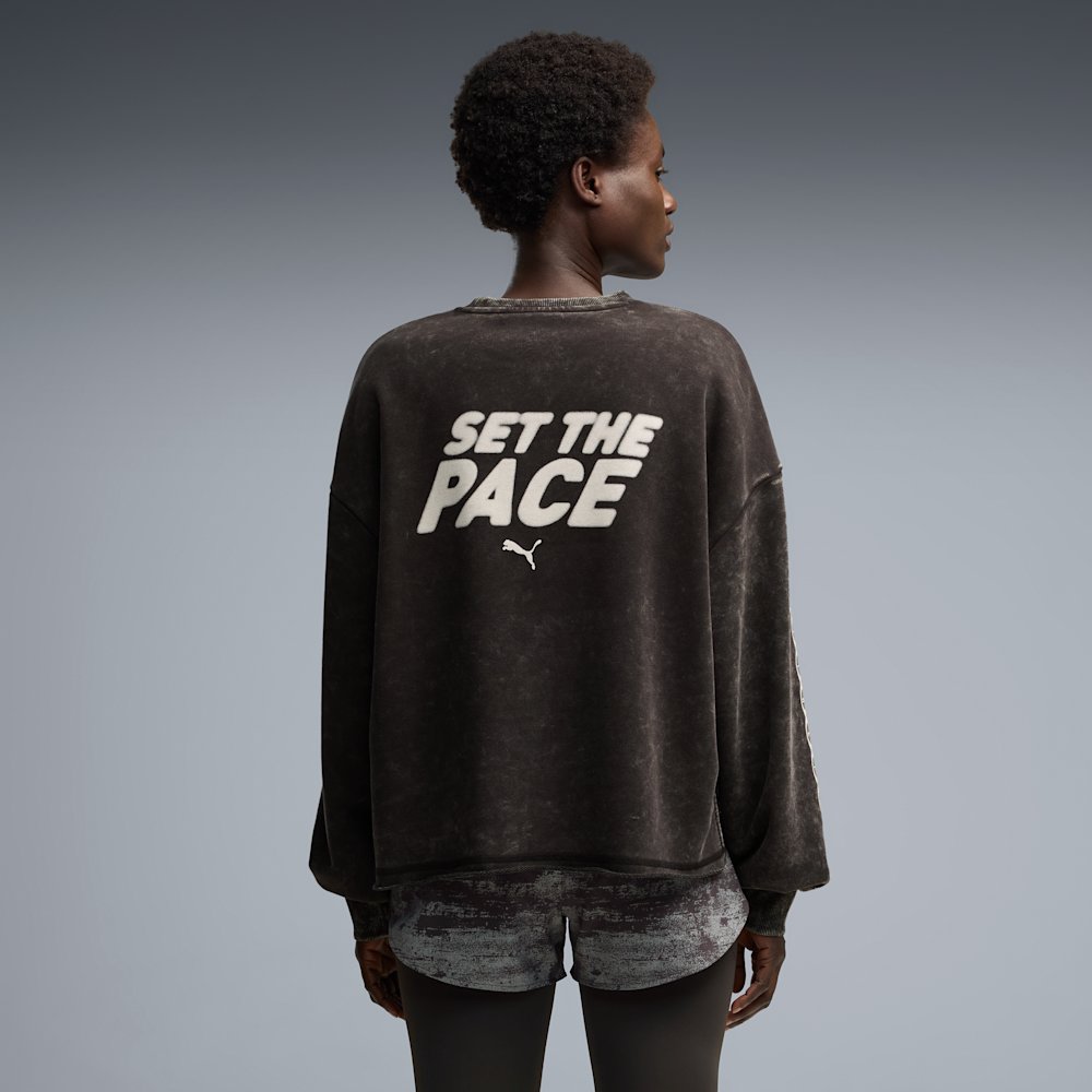PUMA Run Culture Women's Oversized Graphic Sweatshirt