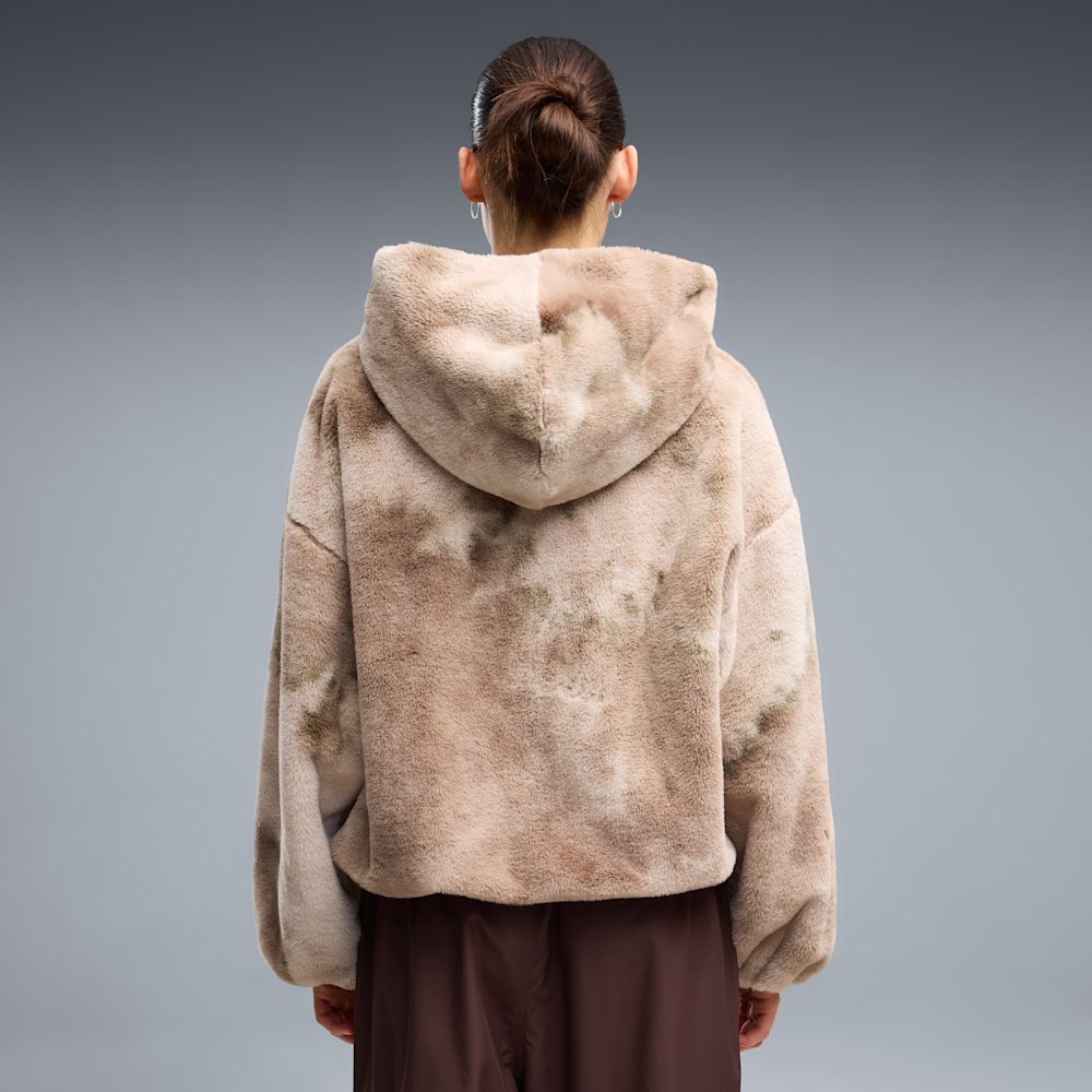 PUMA Street Glam Women's Oversized Fleece Jacket