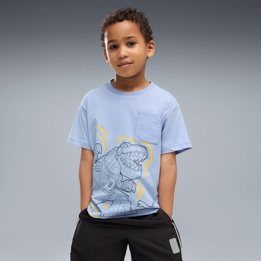 PUMA x Transformers Little Kids' Relaxed Graphic T-Shirt