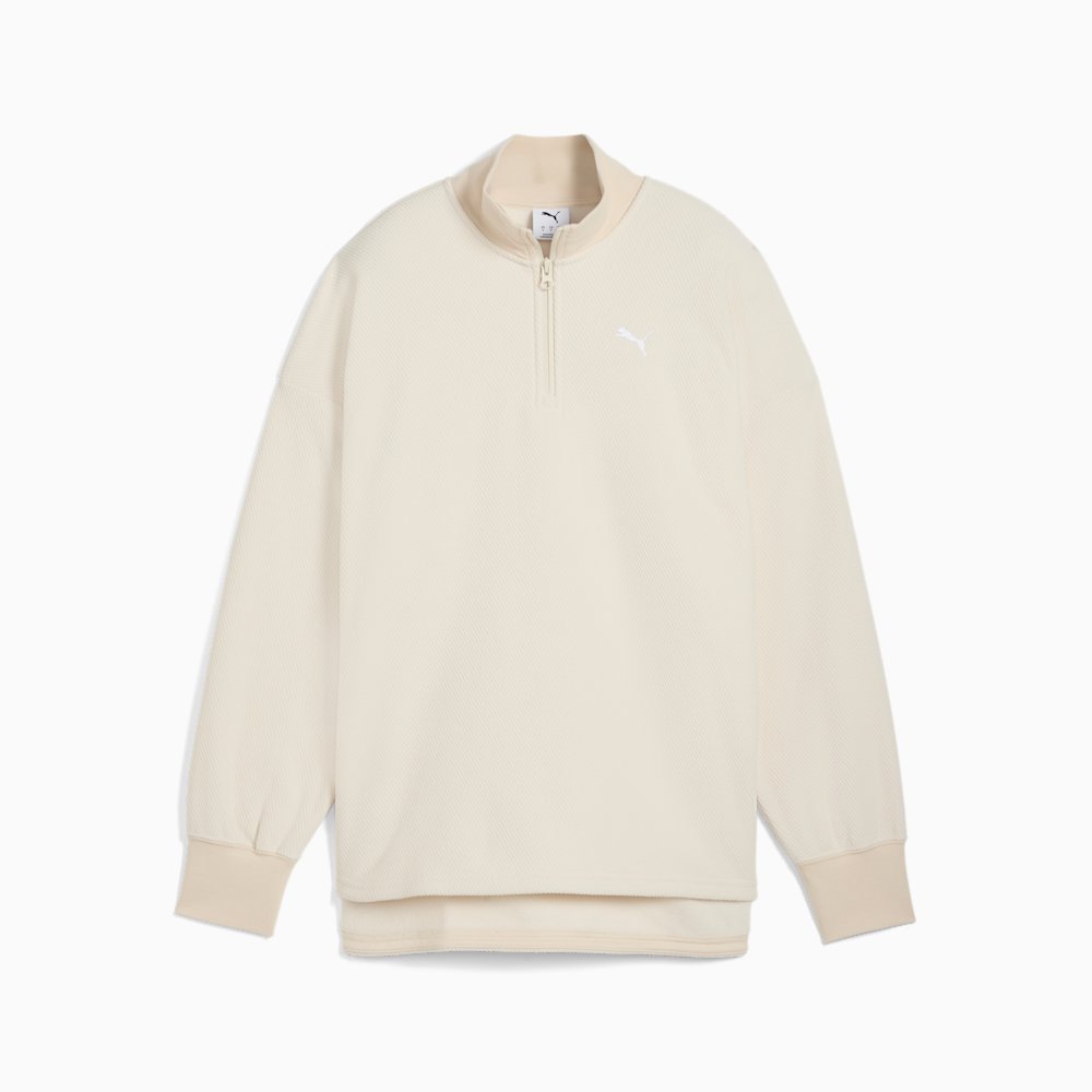 PUMA Her Women's Half-Zip Sweatshirt