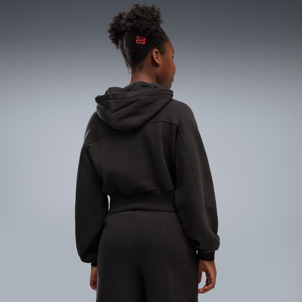 PUMA Essentials Big Kids' Cropped Balloon Sleeve Hoodie
