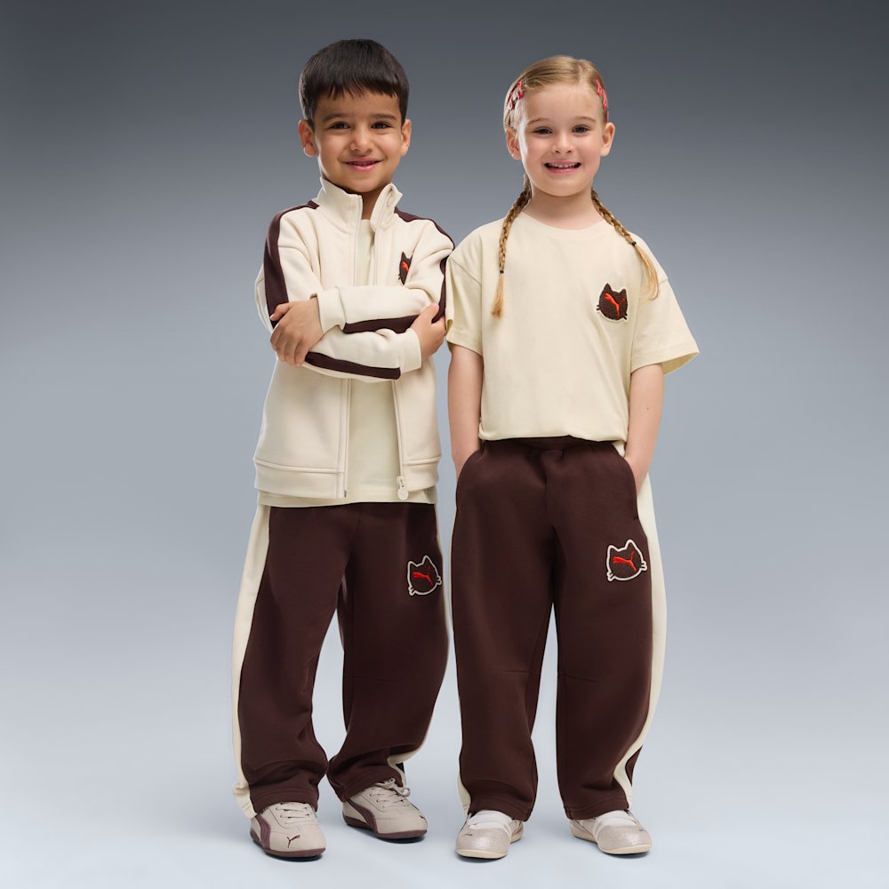 PUMA T7 Little Kids' Relaxed Barrel Pants