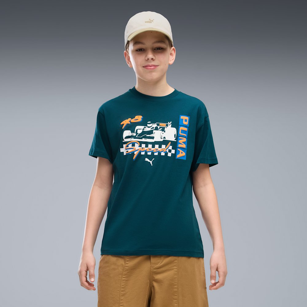 PUMA Graphics Big Kids' Relaxed T-Shirt