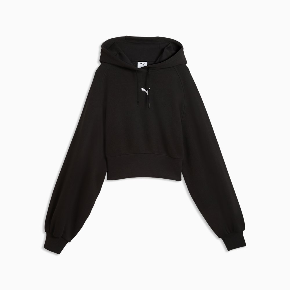 PUMA Essentials Women's Cropped Balloon Sleeve Hoodie