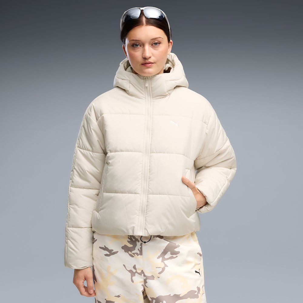 PUMA Essentials Women's Relaxed Hooded Padded Jacket