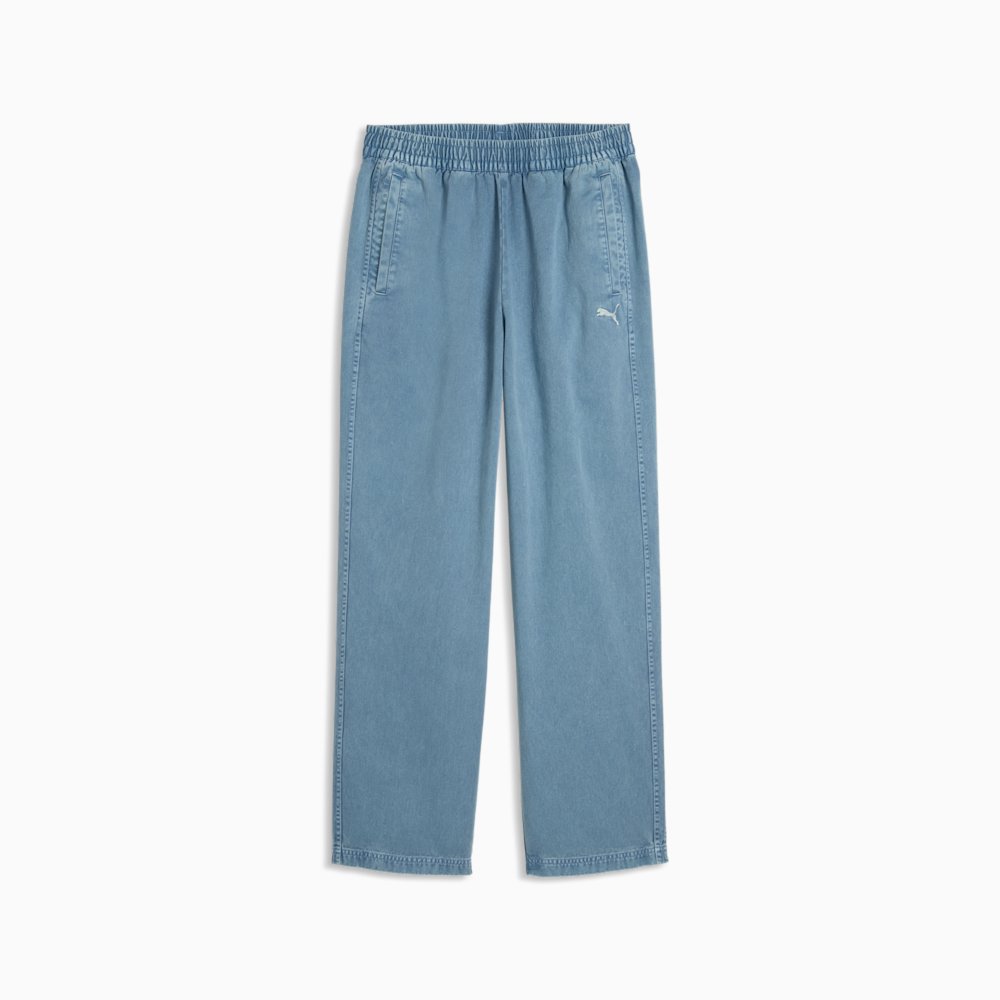 PUMA Relaxed Washed Twill Track Pants