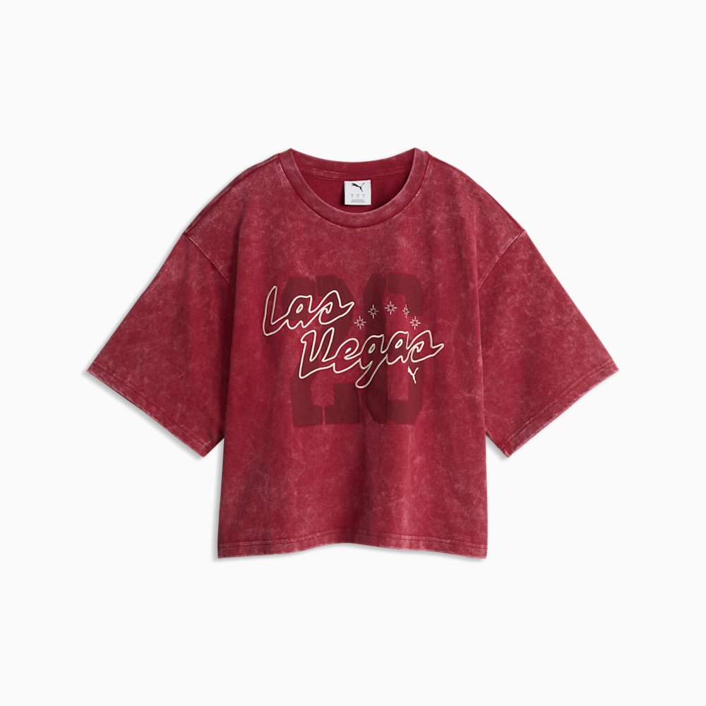 PUMA Las Vegas Women's Oversized Graphic T-Shirt