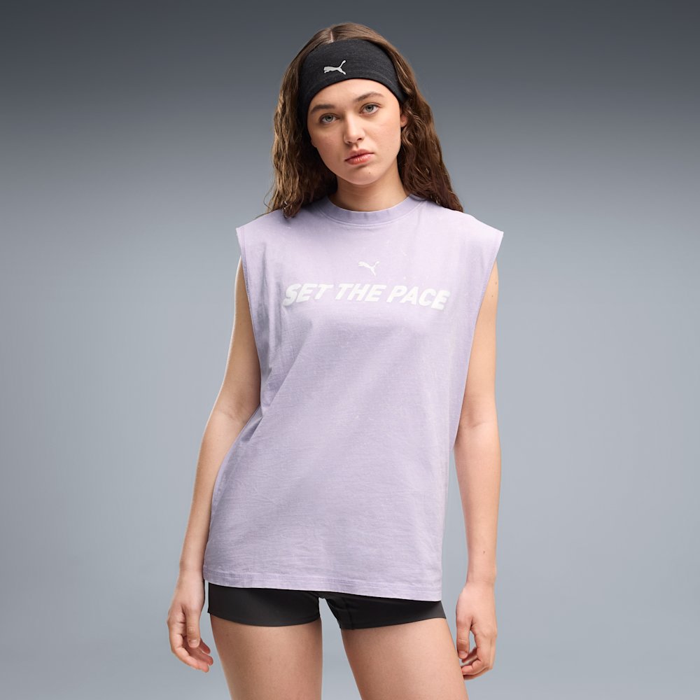PUMA Run Culture Women's Relaxed Washed Tank Top