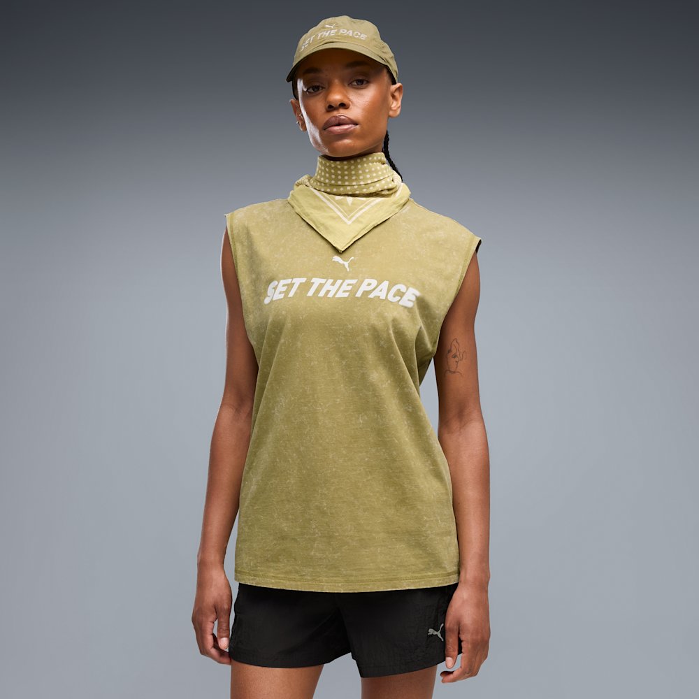 PUMA Run Culture Women's Relaxed Washed Tank Top