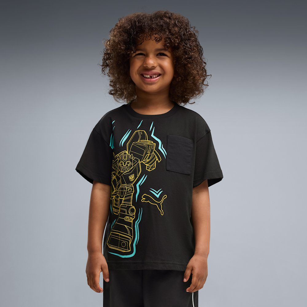 PUMA x Transformers Little Kids' Relaxed Graphic T-Shirt